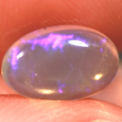 SOLID CRYSTAL OPAL Pretty purple 